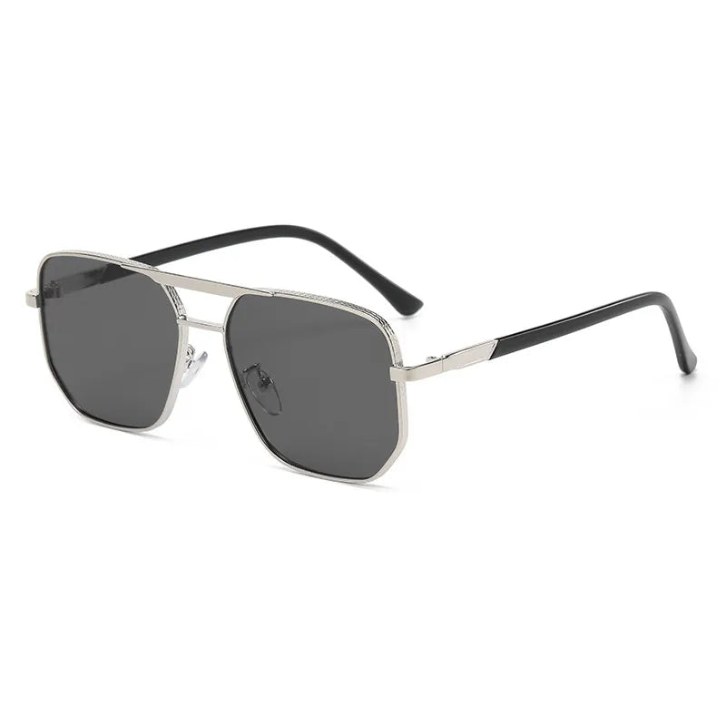 Double Bridge Pilot UV400 Gradient Shades Sunglasses – Factory Direct ...